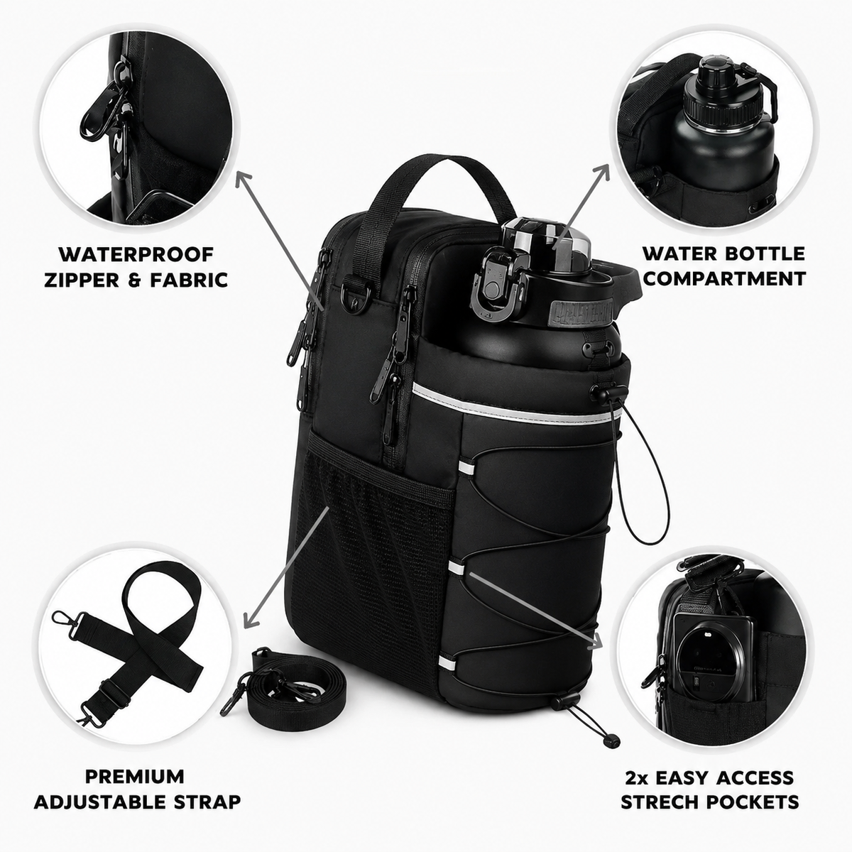 RackBag Magnetic Gym Bag